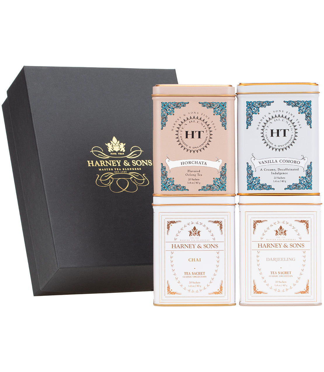 Darjeeling, Klassische Dose mit 20 Teebeuteln
