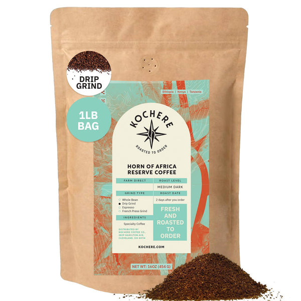 Kochere Coffee Horn of Africa Reserve Signature Espresso Blend - Medium-Dark Roast