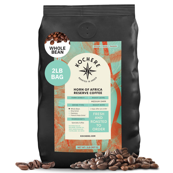 Kochere Coffee Horn of Africa Reserve Signature Espresso Blend - Medium-Dark Roast