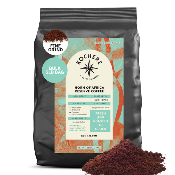 Kochere Coffee Horn of Africa Reserve Signature Espresso Blend - Medium-Dark Roast