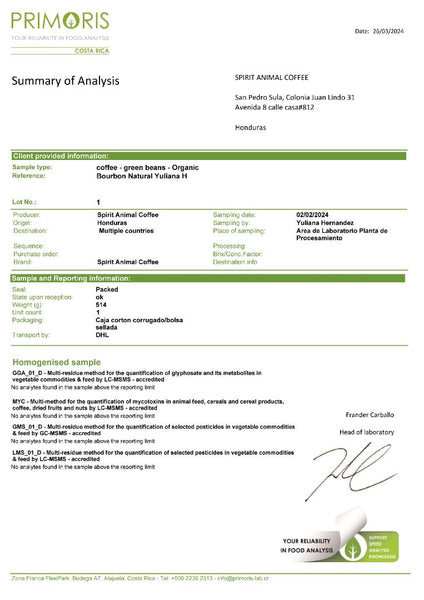 Honduran Espresso Blend Coffee + Grinder