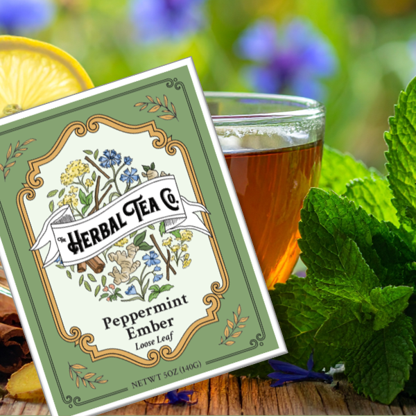 Pfefferminz-Ember-Kräutertee