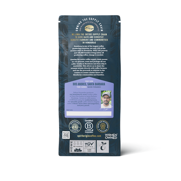 Geisha Coffee 1.8oz (50g) Sample bag