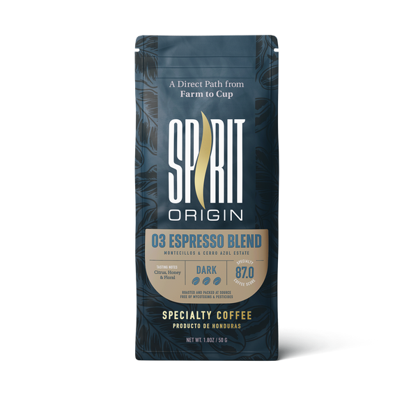 Honduran Espresso Blend Coffee 1.8oz (50g) Sample bag