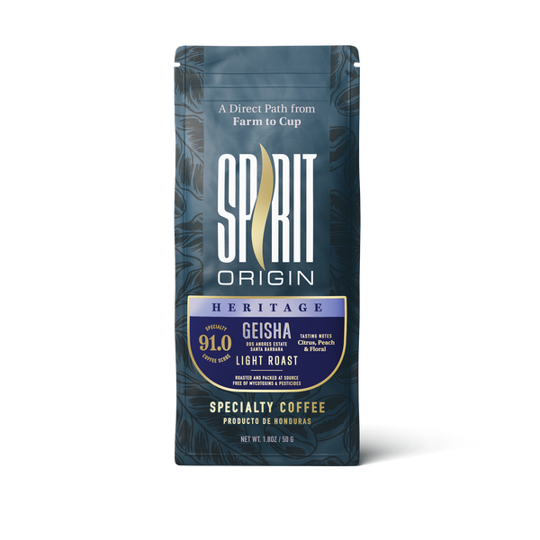 Geisha Coffee 1.8oz (50g) Sample bag