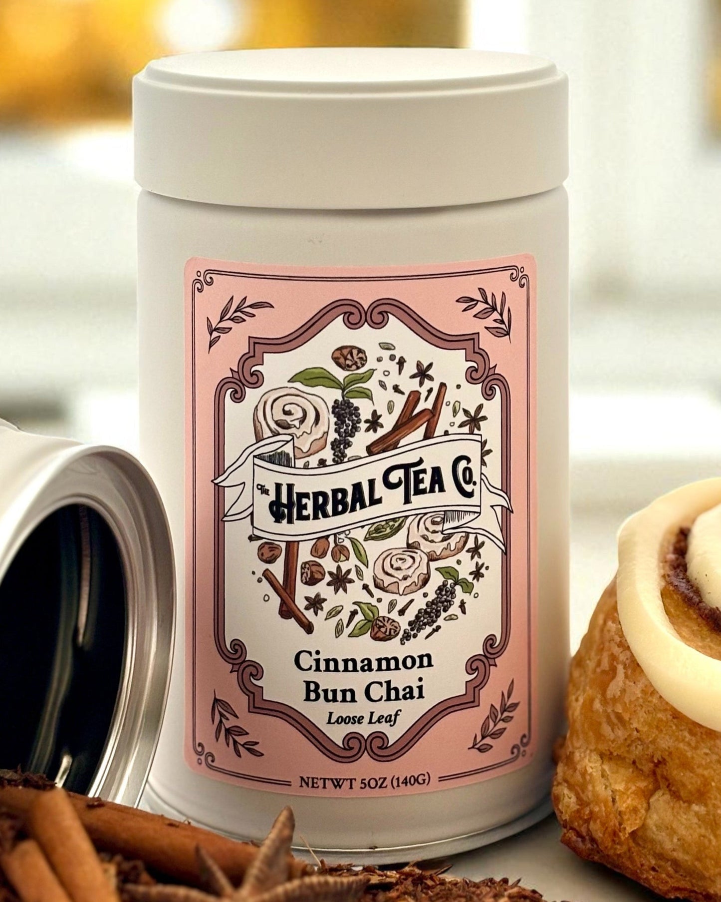 Zimtschnecken-Chai-Kräutertee