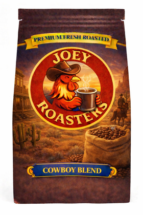 Cowboy Blend with cocoa and vanilla tones