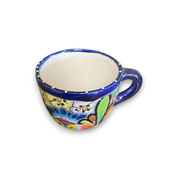 Talavera Coffee Mug | Hand-Painted Mexican Ceramic Cup