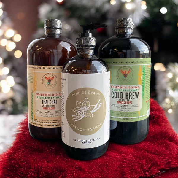 specialtycoffee coffee tea artisancrafted fairtrade mushroomcoffee coffeegifts mushroomextract