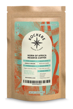 Kochere Coffee Horn of Africa Reserve Signature Espresso Blend - Medium-Dark Roast