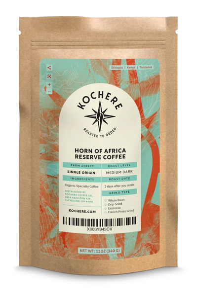 Kochere Coffee Horn of Africa Reserve Signature Espresso Blend - Medium-Dark Roast