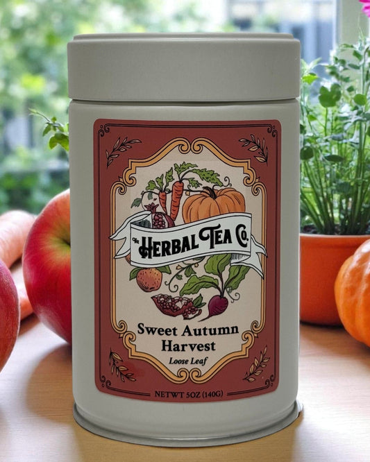 Süßer Herbst-Ernte-Kräutertee