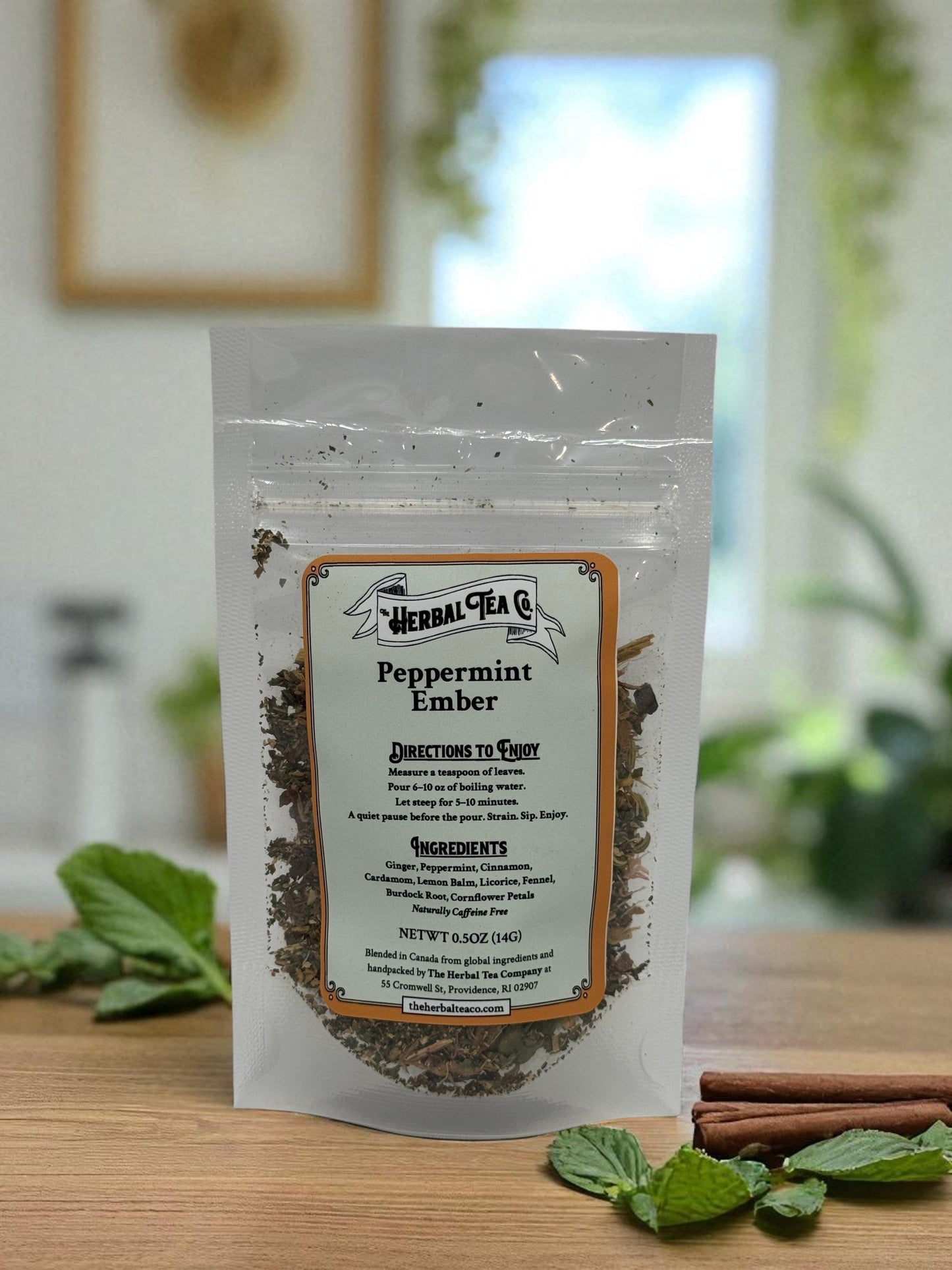 Pfefferminz-Ember-Kräutertee